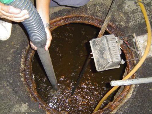 石门隔油池清理
