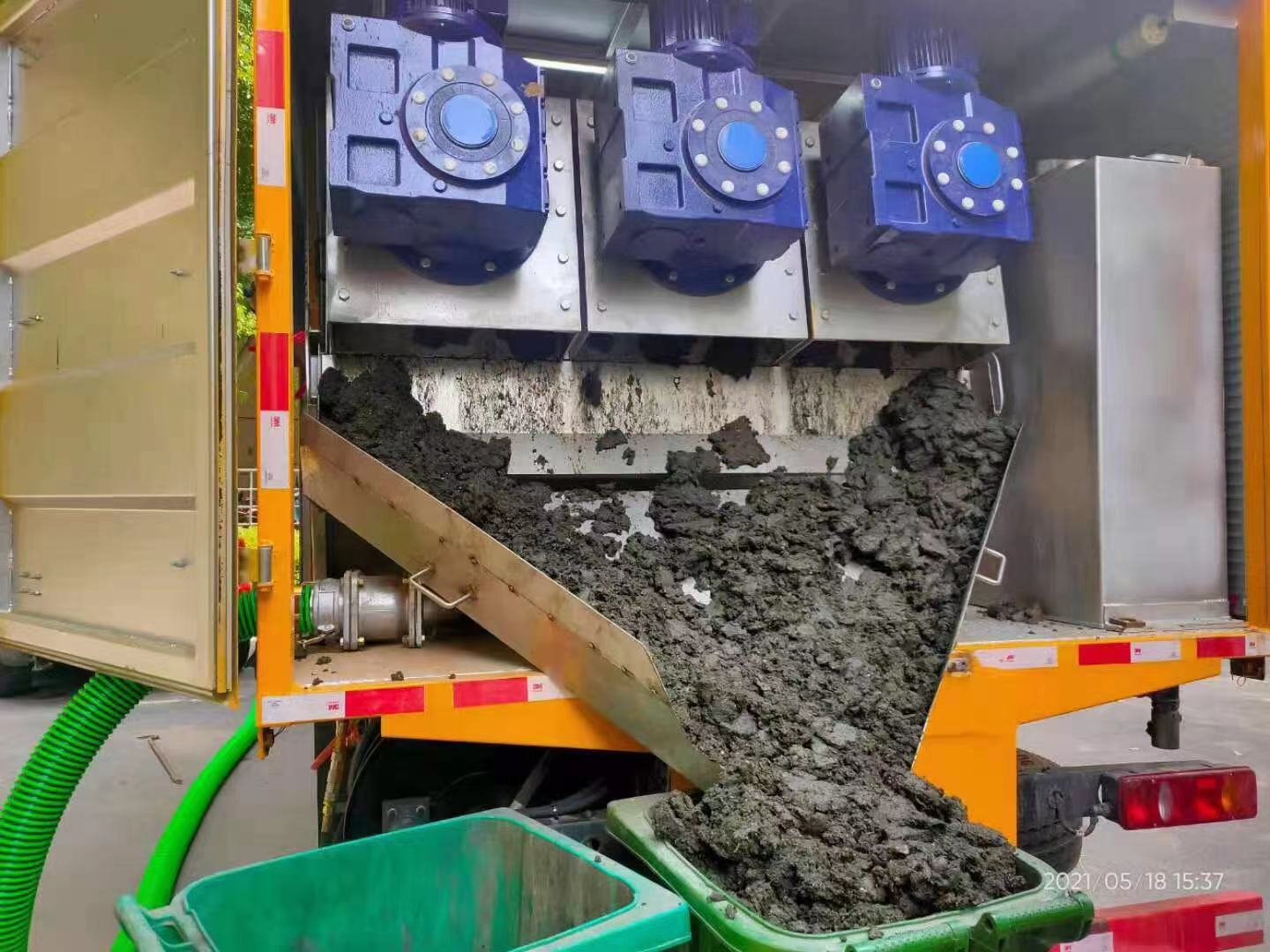 石门化粪池清掏城市维护站-泥浆净化干湿分离处理